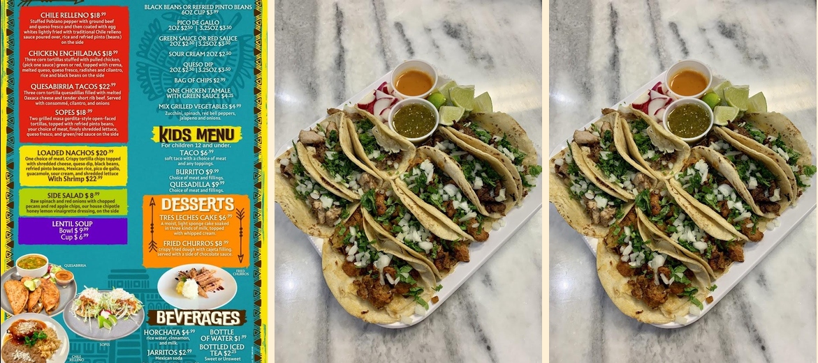 Papasitos fresh Mexican food