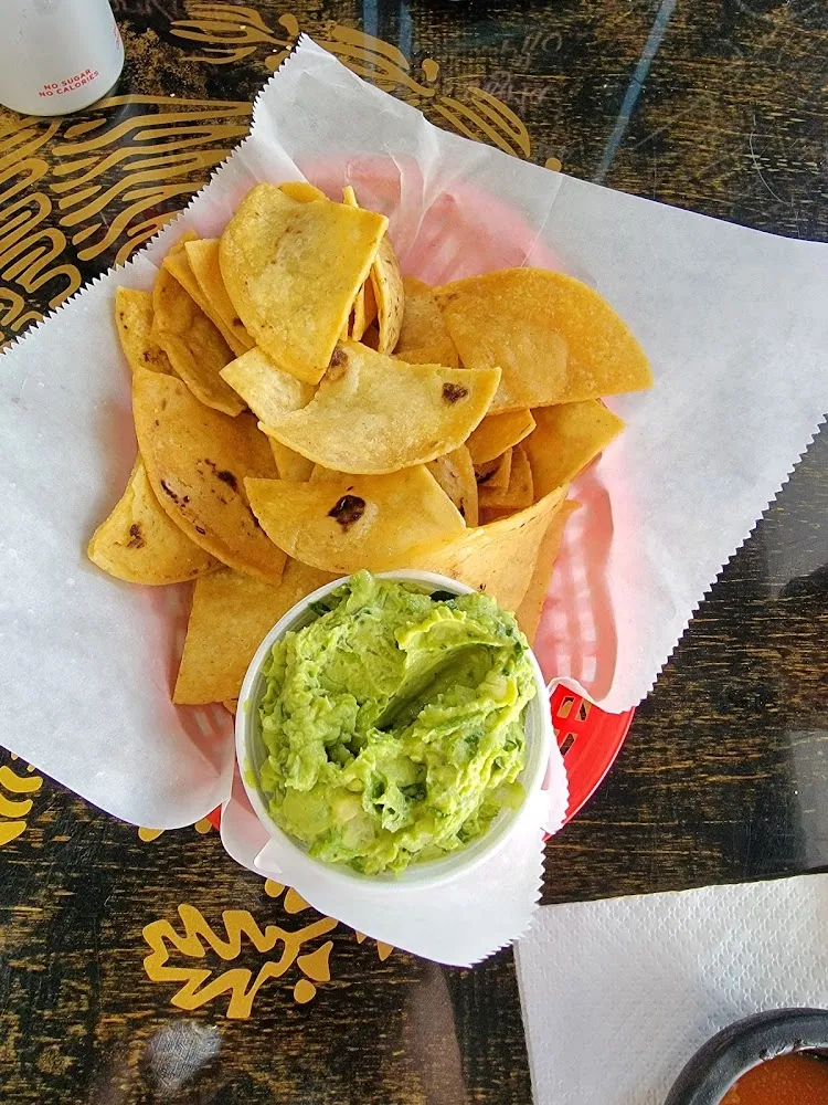 Nachos Guacamole Dip
