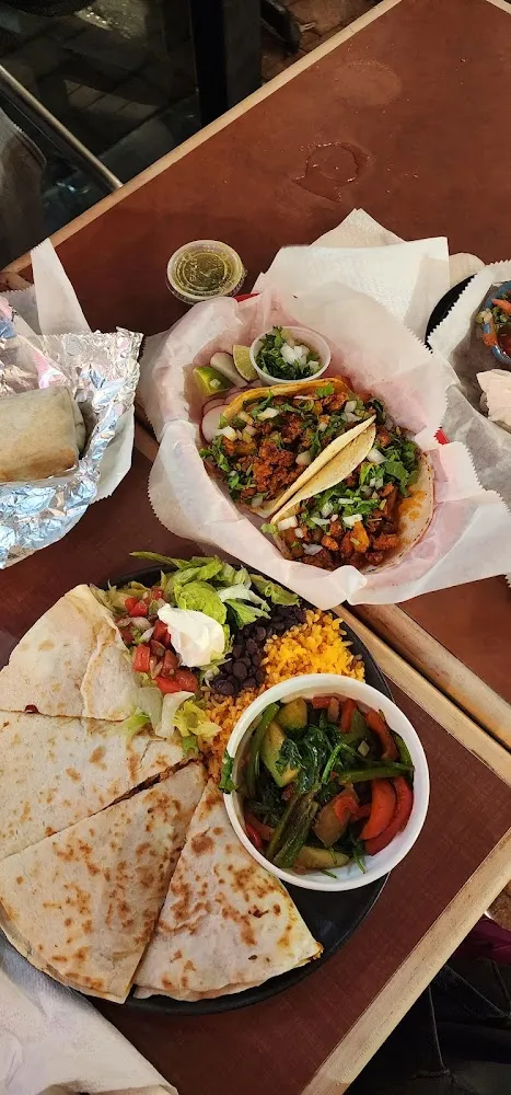 Quesadillas and Tacos